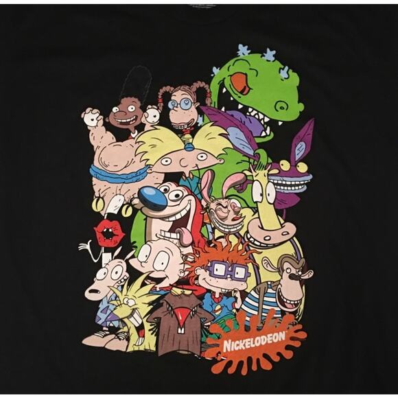 Nickelodeon Character Shirt Men's Large - Picture 2 of 7